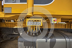 truck control levers photo