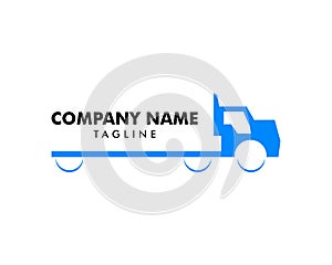 Truck Delivery Cargo Logo Design Vector Template