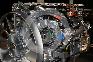 Truck engine