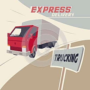 Truck express delivery