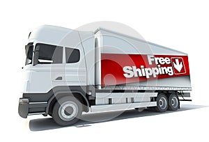 Truck, free shipping