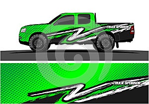 Truck graphics. Vehicles racing stripes ba vectorckground