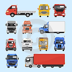 Truck Icons Set