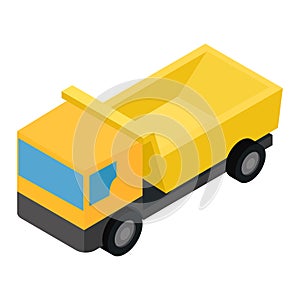 Truck isometric 3d icon