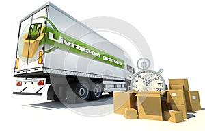 Truck Livraison gratuite, urgent service