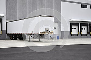 Truck and loading dock