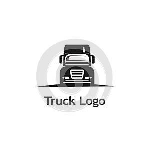Truck logo vector stock image Vector Template