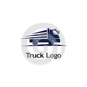 Truck logo vector stock image Vector Template