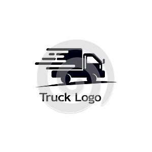 Truck logo vector stock image Vector Template