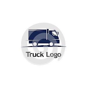 Truck logo vector stock image Vector Template