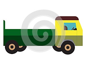 truck lorry vector illustration