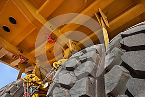 Truck macro back wheels