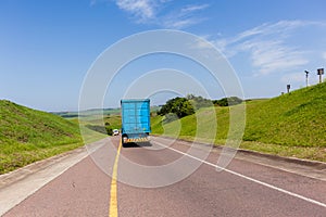 Truck Road Entrance Highway