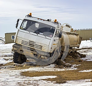 Truck tanker.