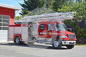 Truck of Tofino Volunteer Fire Department