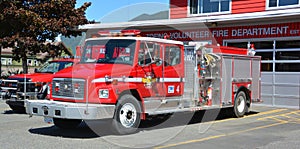 Truck of Tofino Volunteer Fire Department,