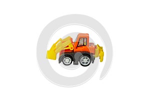 Truck toy isolate on white background