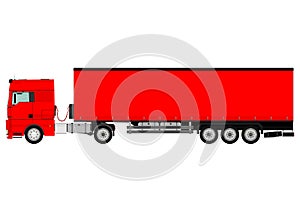 Truck and trailer