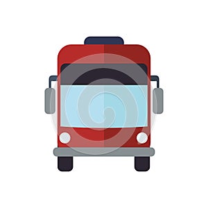 Truck transportation delivery travel icon. Vector graphic