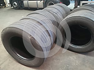 Truck tyres new and used