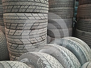 Truck tyres new and used