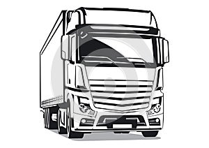 Truck vector illustration