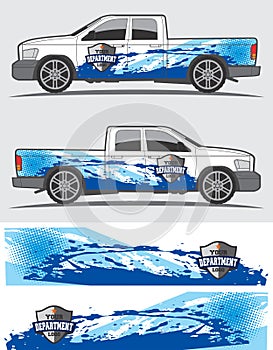 Truck and vehicle decal Graphic design