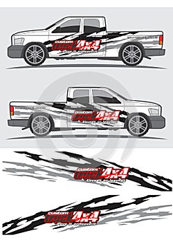 Truck and vehicle decal Graphic design