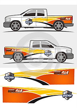 Truck and vehicle decal Graphics Kits design