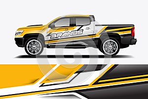 Truck Wrap design for company photo