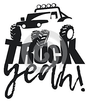 Truck yeah merch gift design