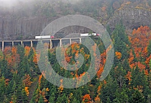 Trucking in the Columbia Gorge