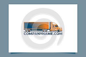 Trucking delivery logo