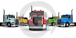 Trucks fleet concept