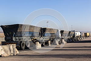 Trucks Refuel Refreshment Stop