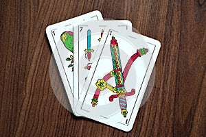 truco playing cards photo
