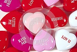True love valentine hearts