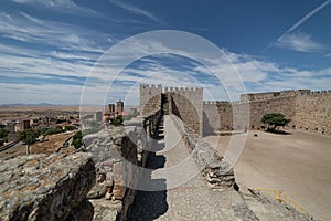 Trujillo ancient city in caceres, extramadura