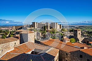 Trujillo Castle. Former Arab Alcazaba. In Trujillo, Extramadura, Spain