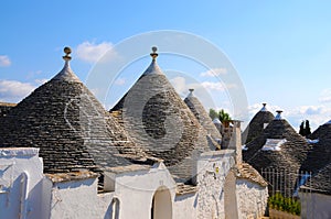 Trulli in Alberobello, Apulia,  South Italy