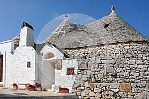 Trulli in Alberobello, Apulia,  Southe Italy