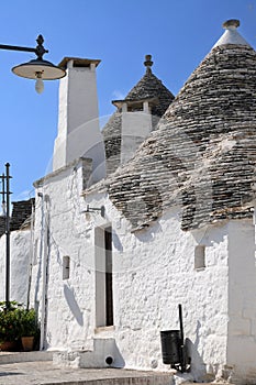 Trulli in Alberobello, Apulia,  Southe Italy