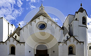 Trulli of Alberobello, a small town in Apulia, Italy.