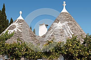 Trulli houses in Alberobello