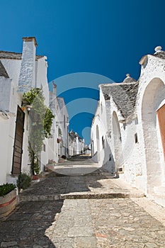 Trulli houses. Alberobello. Puglia. Italy.