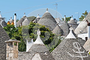 Trulli houses. Alberobello. Puglia. Italy.