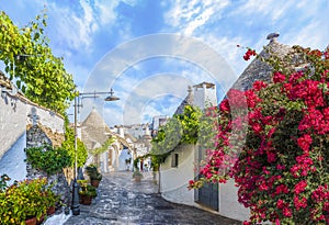 Trulli houses in Alberobello photo