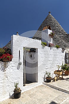 Trulli houses in Alberobello, UNESCO site, Apulia region, Italy