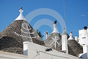 Trulli Roofs with Symbols