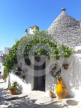 Trullo house in Alberobello, Puglia